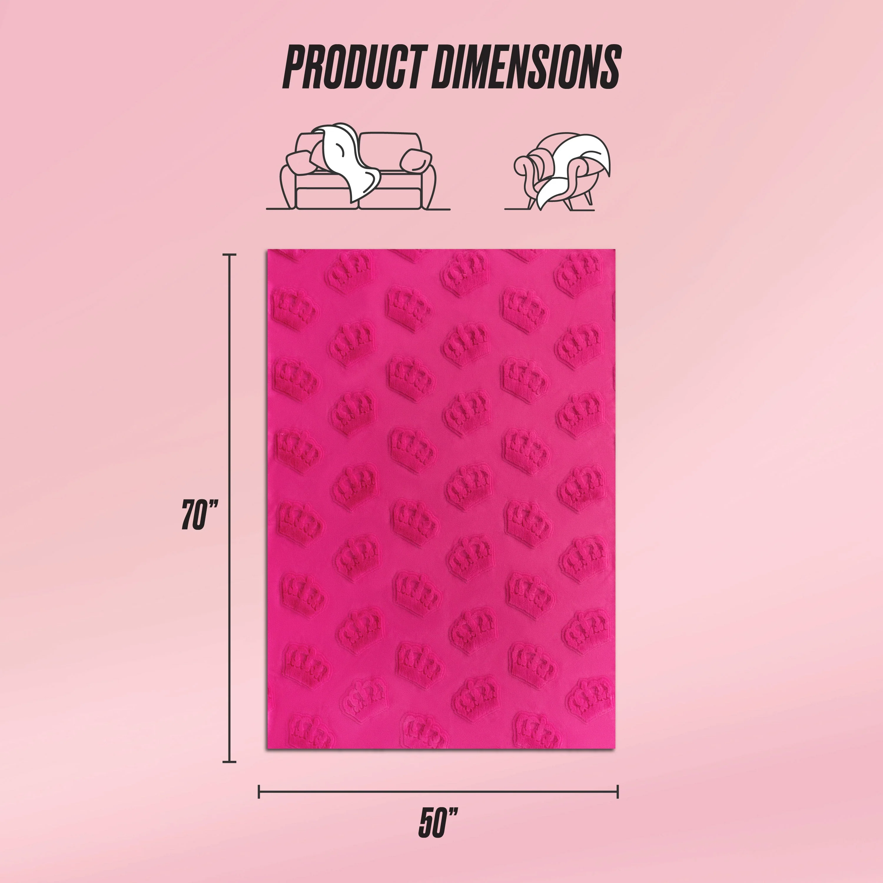 3D Faux Fur Throw Blanket - Image 3