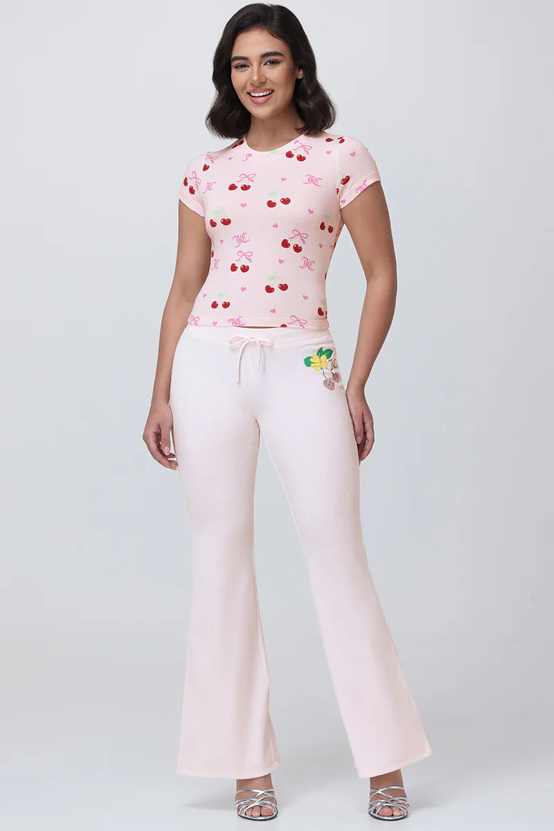 All Over Cherry Baby Tee - Image 6