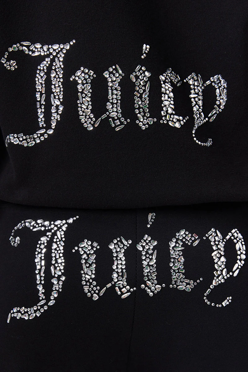 Angel Couture Cropped Fleece Hoodie - Image 3