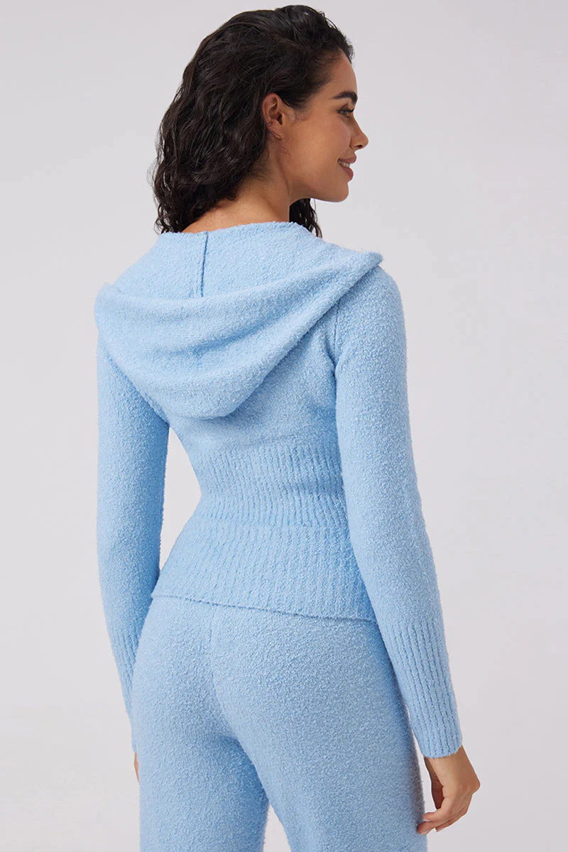 Angel Couture Knitwear Patch Hoodie - Image 4