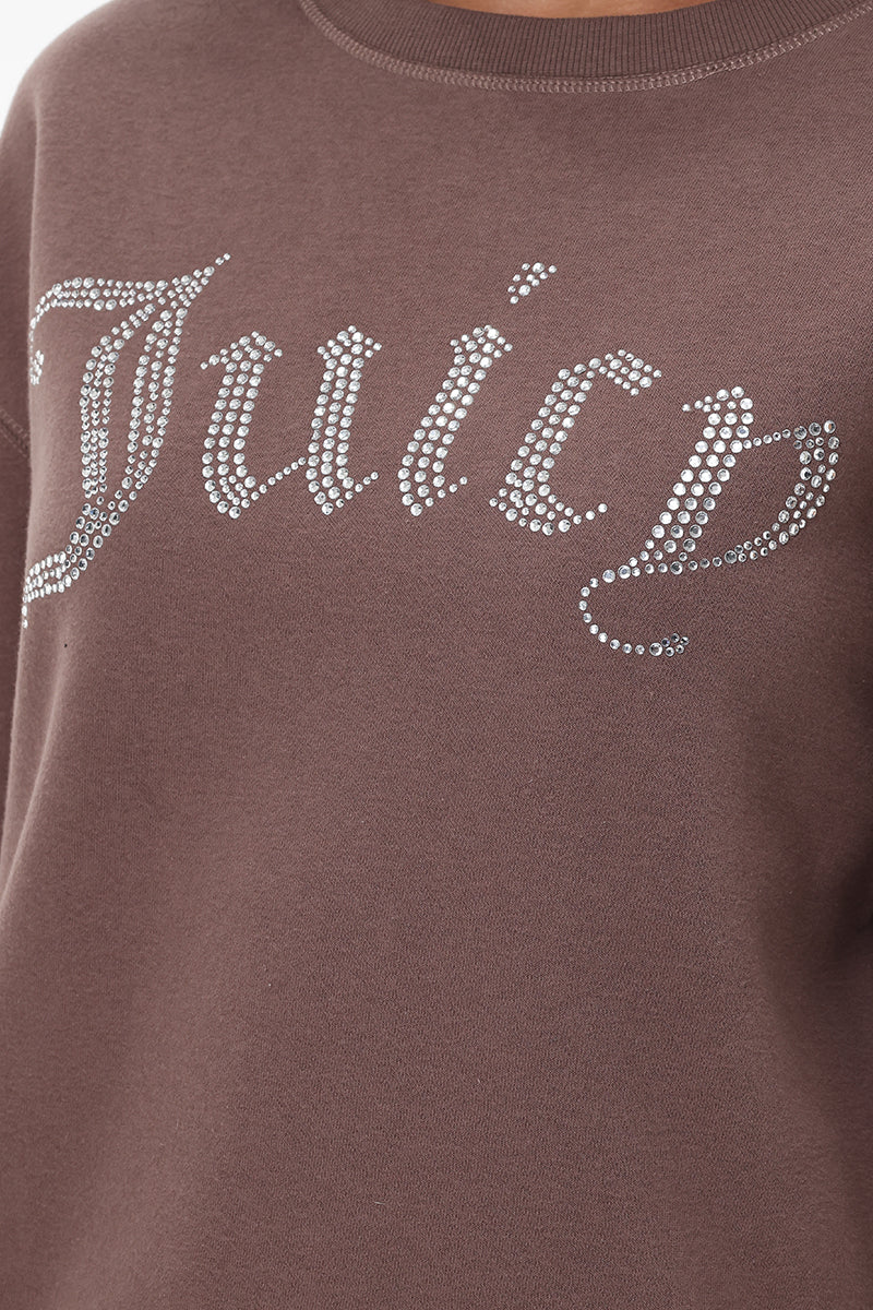 Big Bling Fleece Crewneck Pullover - Image 4