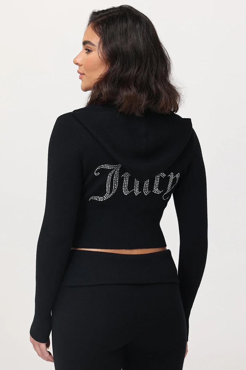 Big Bling Knit Hoodie