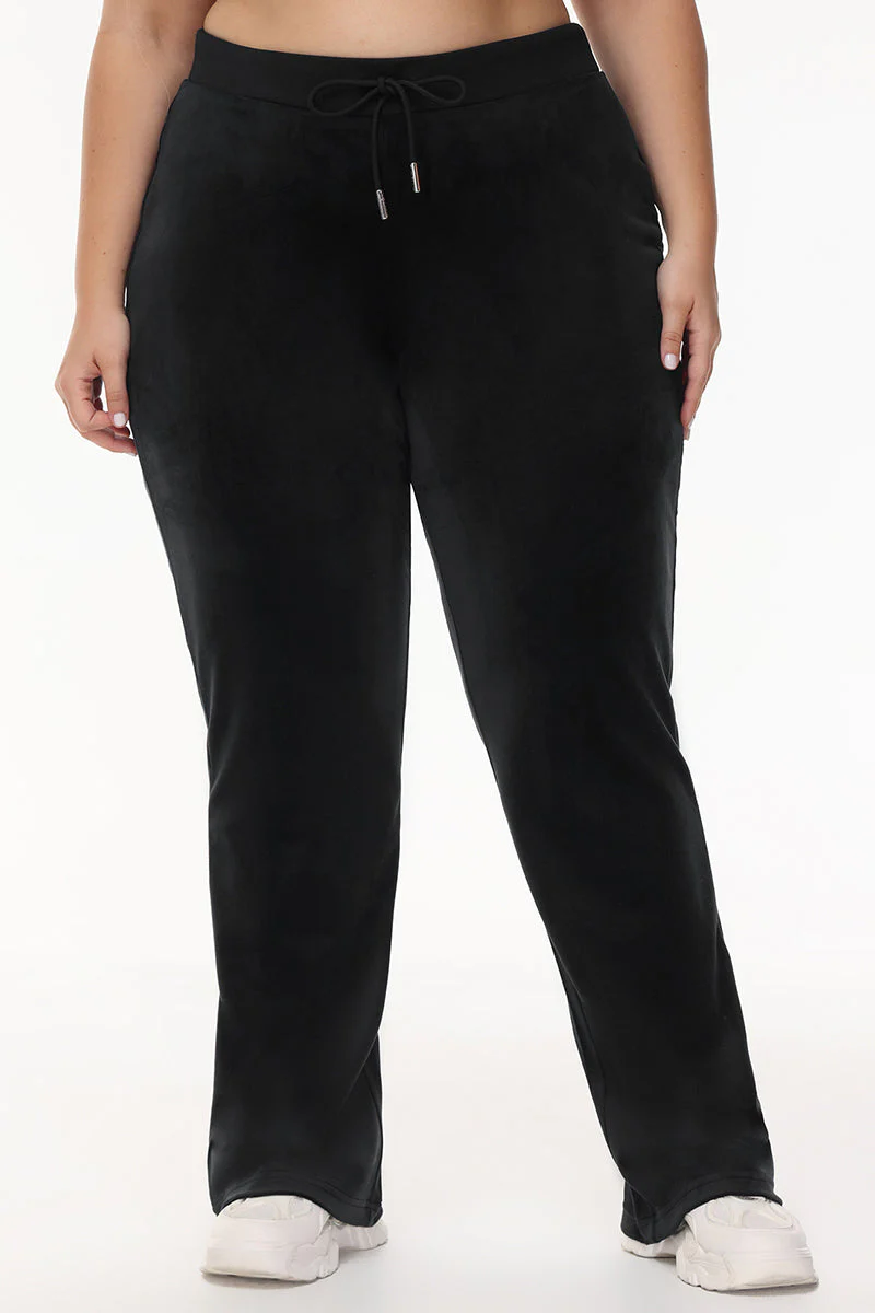 Bride Customizable Big Bling Velour Track Pants - Image 7
