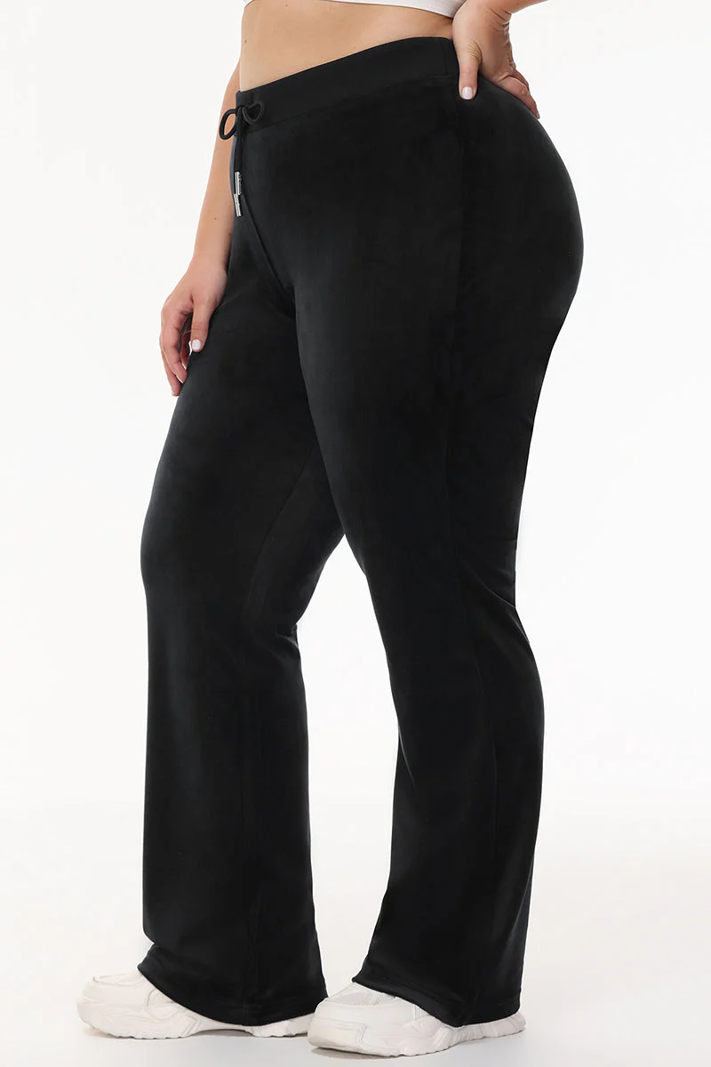 Bride Customizable Big Bling Velour Track Pants - Image 9