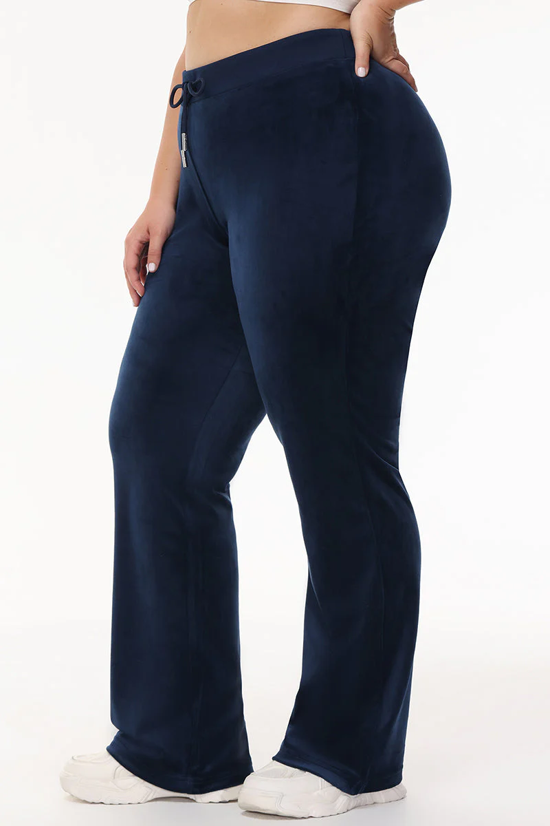 Bride Customizable Big Bling Velour Track Pants - Image 10