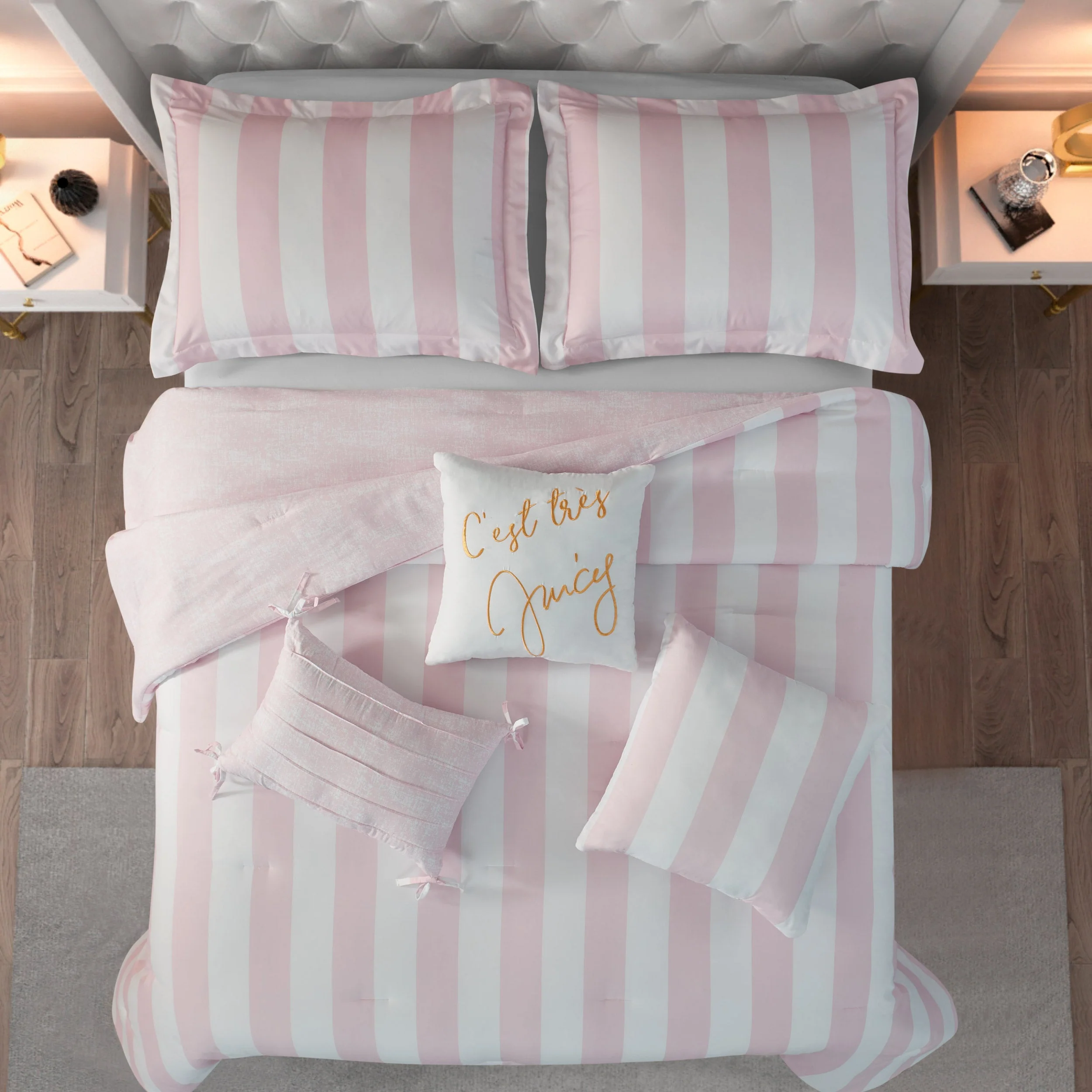 Cabana Striped Reversible Comforter Set - Image 2