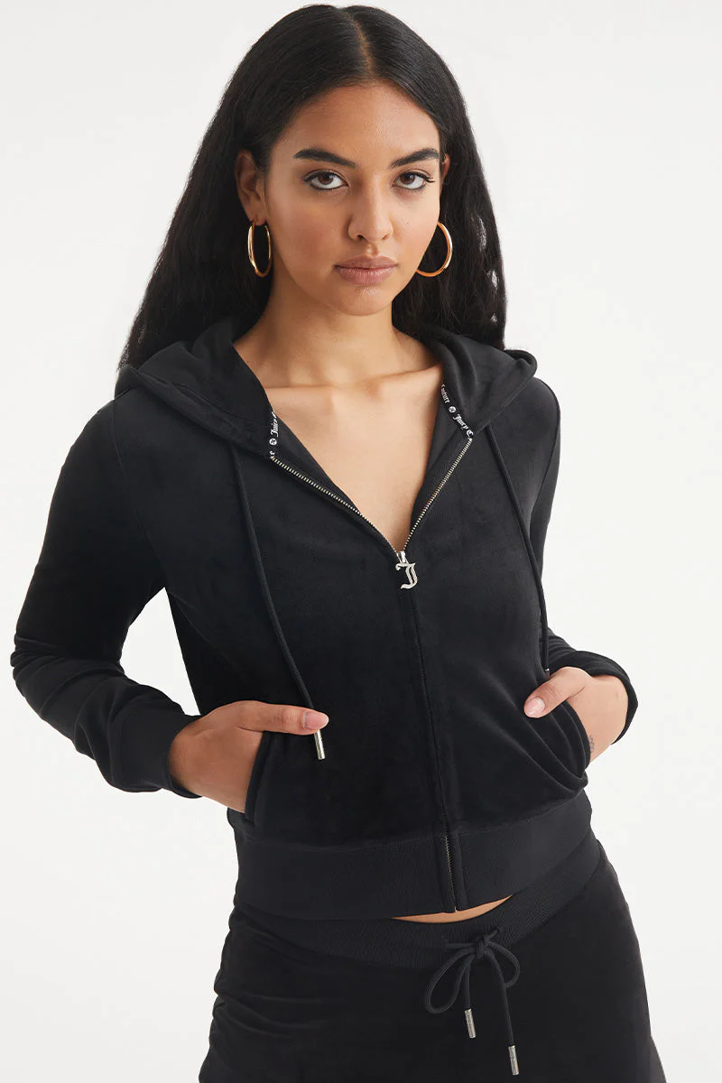 Cancer Customizable Big Bling Velour Hoodie - Image 4