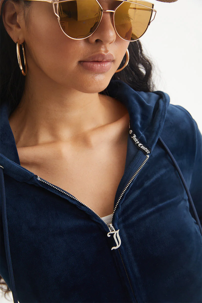 Cancer Customizable Big Bling Velour Hoodie - Image 5