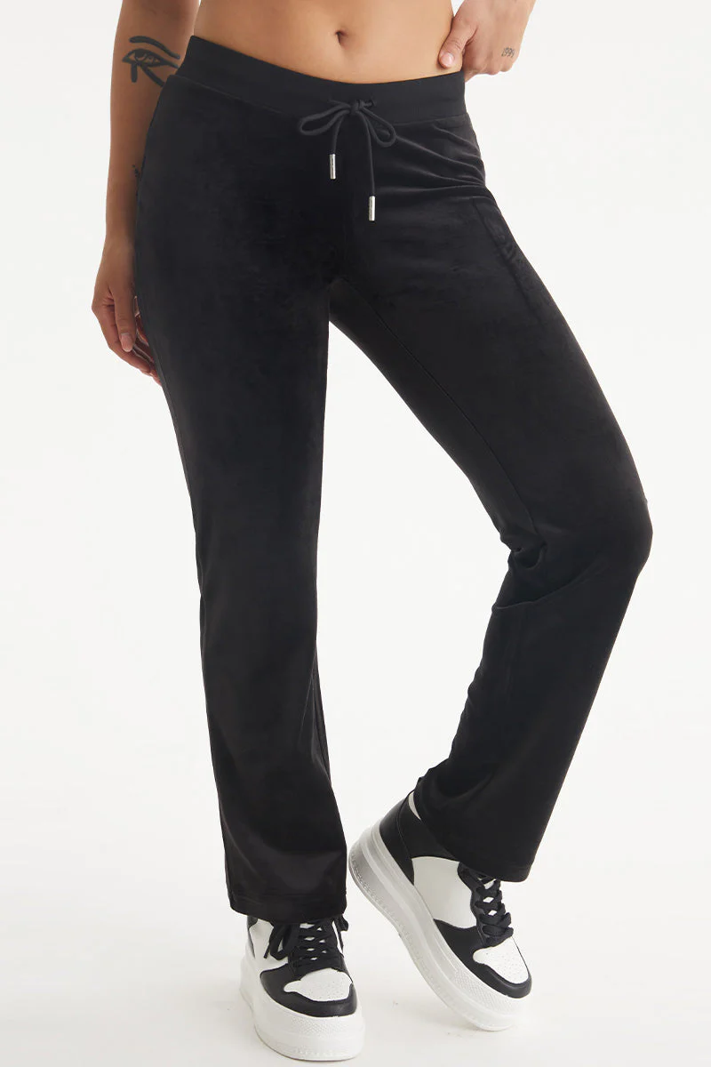 Capricorn Customizable Big Bling Velour Track Pants - Image 2