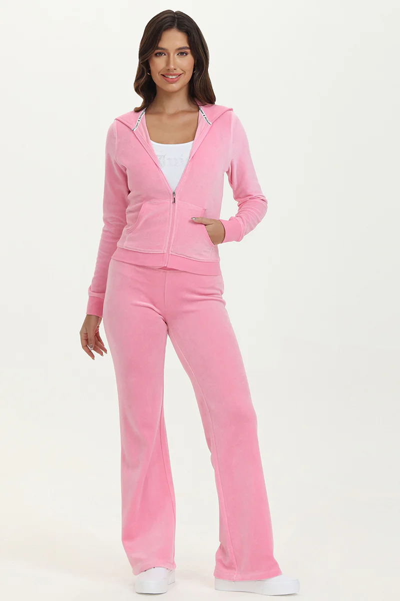 Classic Cotton Velour Track Pants - Image 4