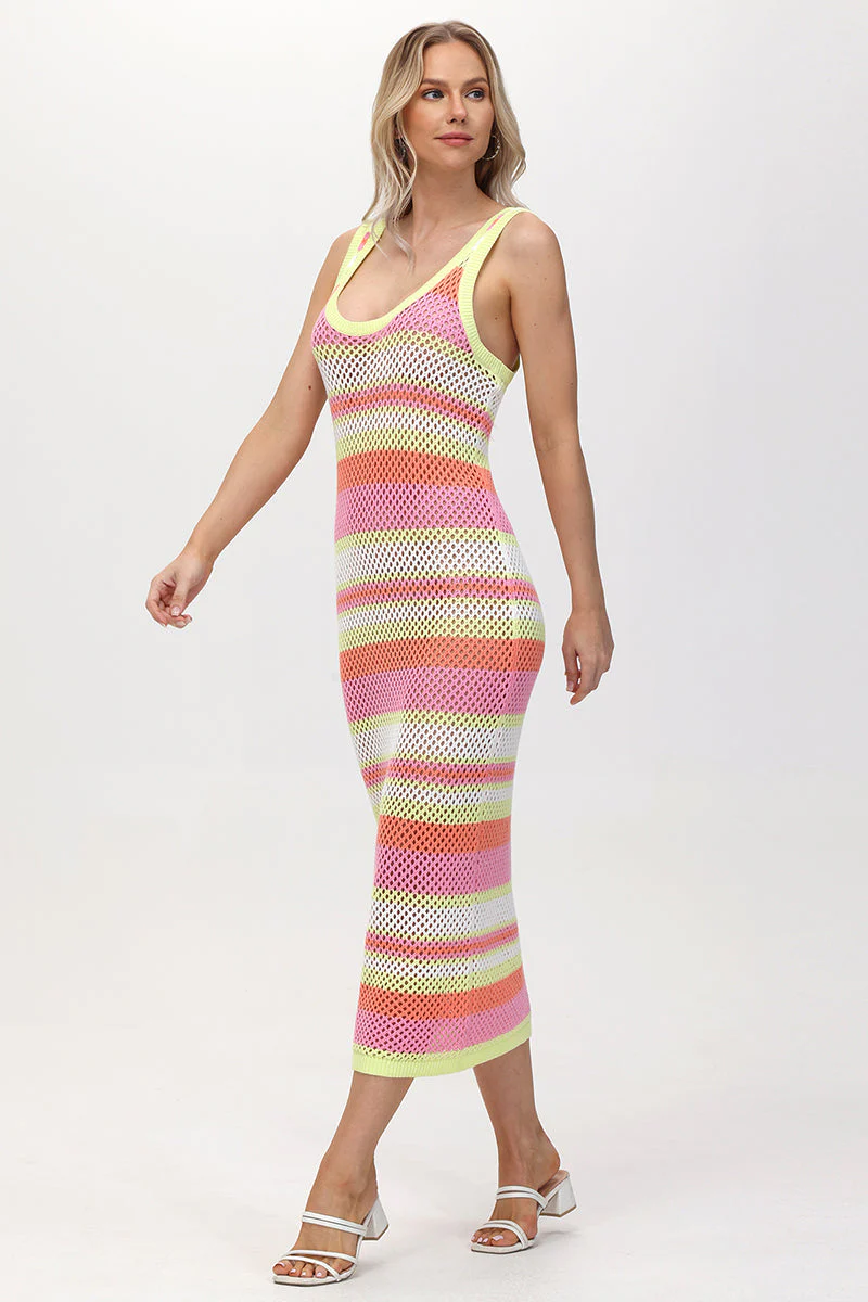 Crochet Maxi Dress - Image 3