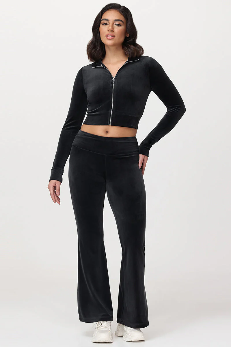 Cropped Mockneck Jacket - Image 6