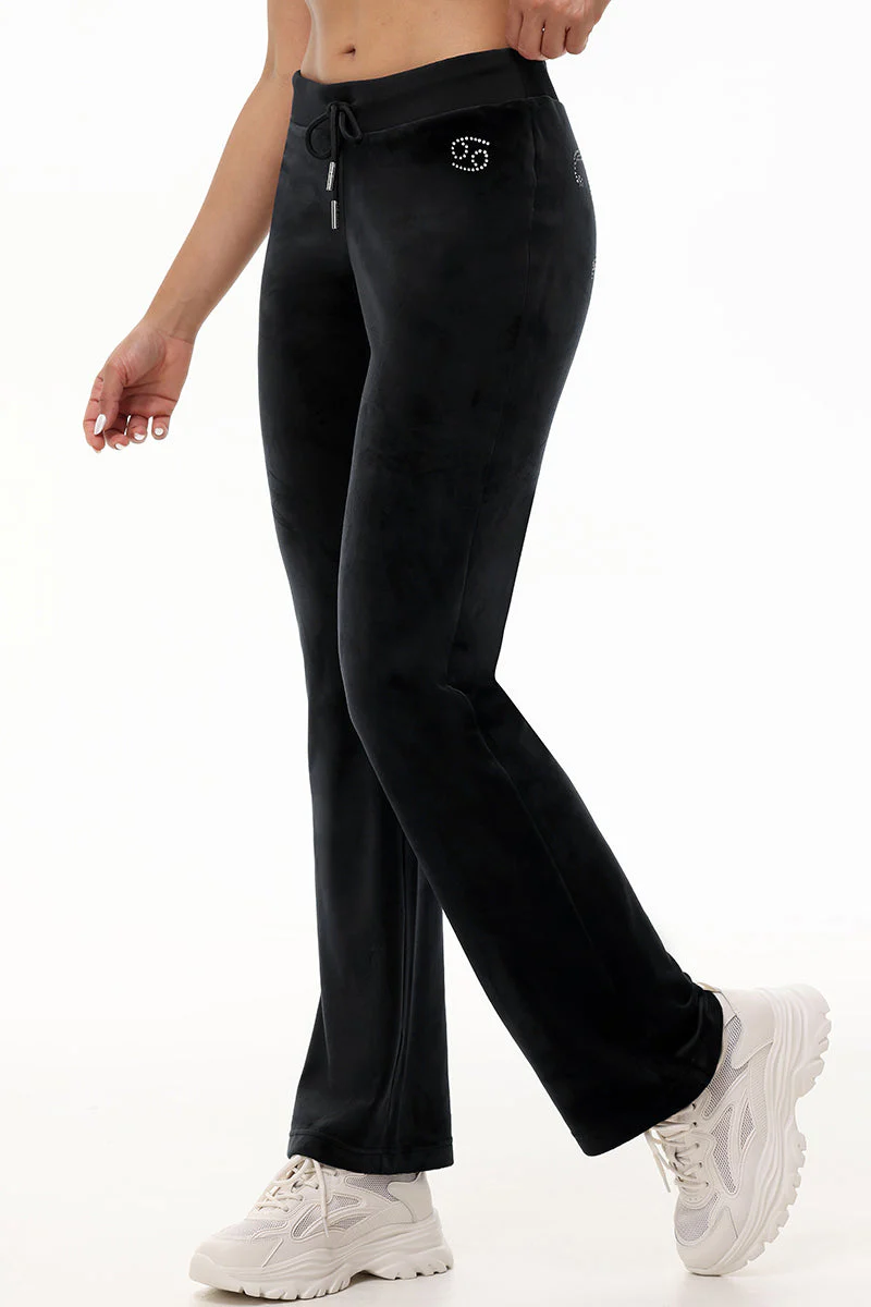 Custom Zodiac OG Big Bling Velour Track Pants - Image 7