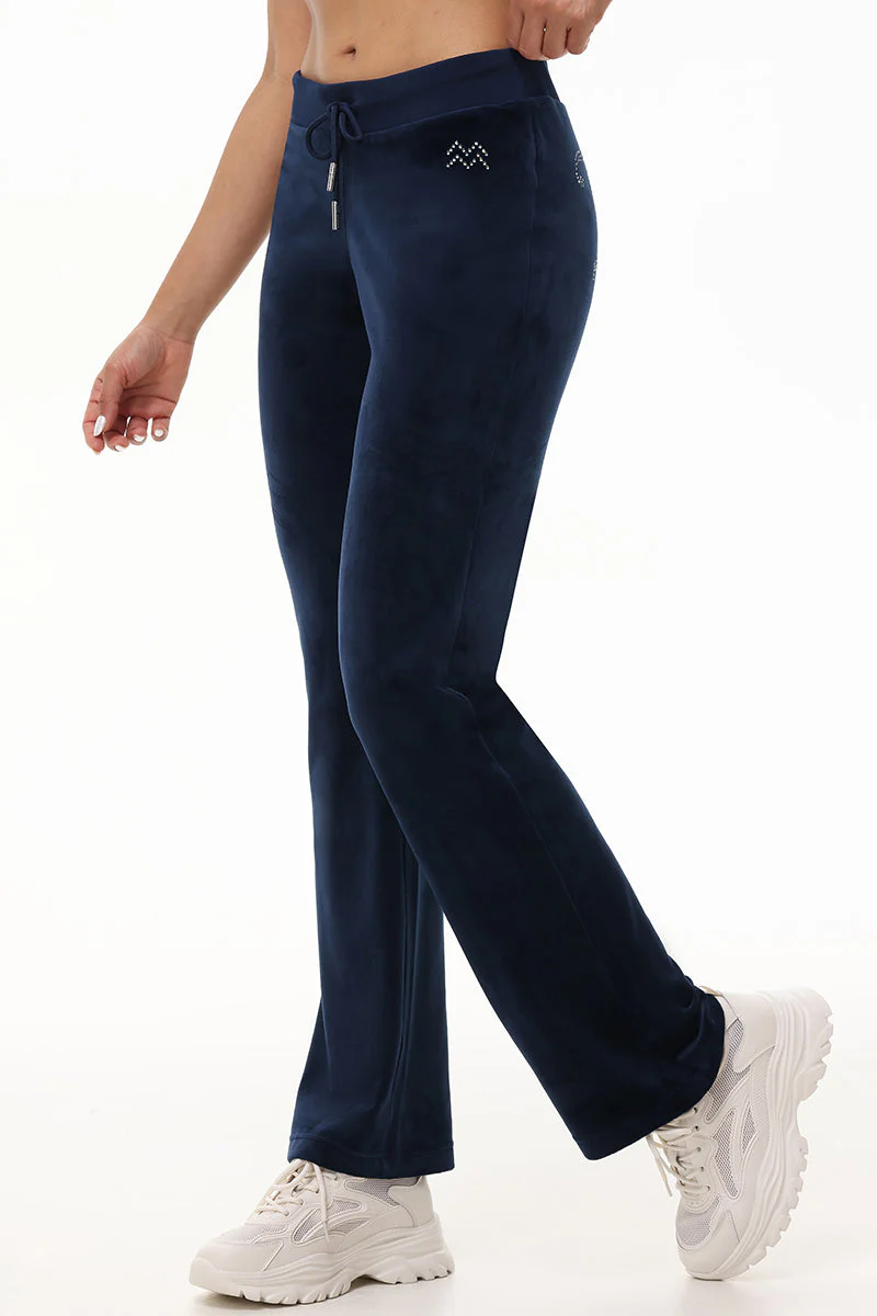 Custom Zodiac OG Big Bling Velour Track Pants - Image 12