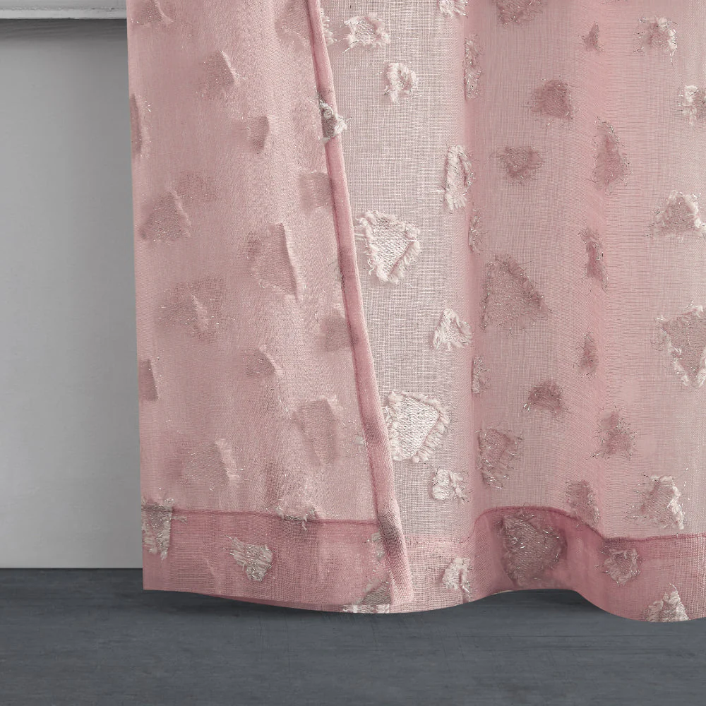 Ethel Embellished Sheer Curtains - Image 5
