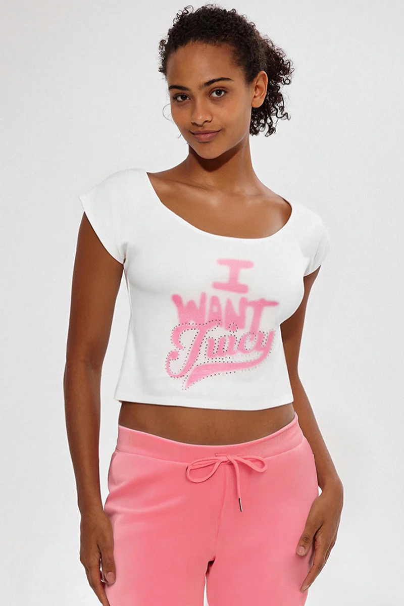 I Want Juicy Off-The-Shoulder Top - Image 4