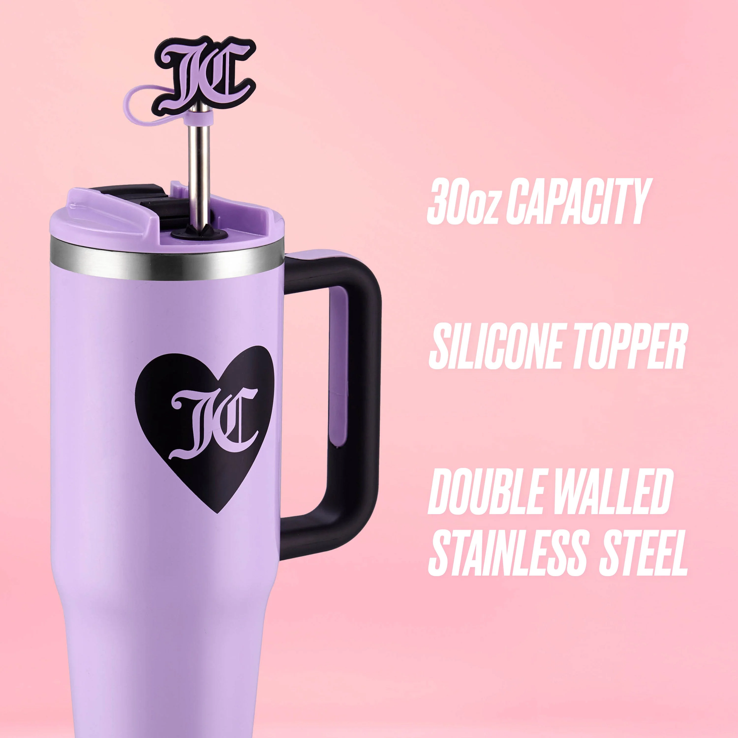 Jetsetter Hydration Stainless Steel Tumbler, 30 oz - Image 2