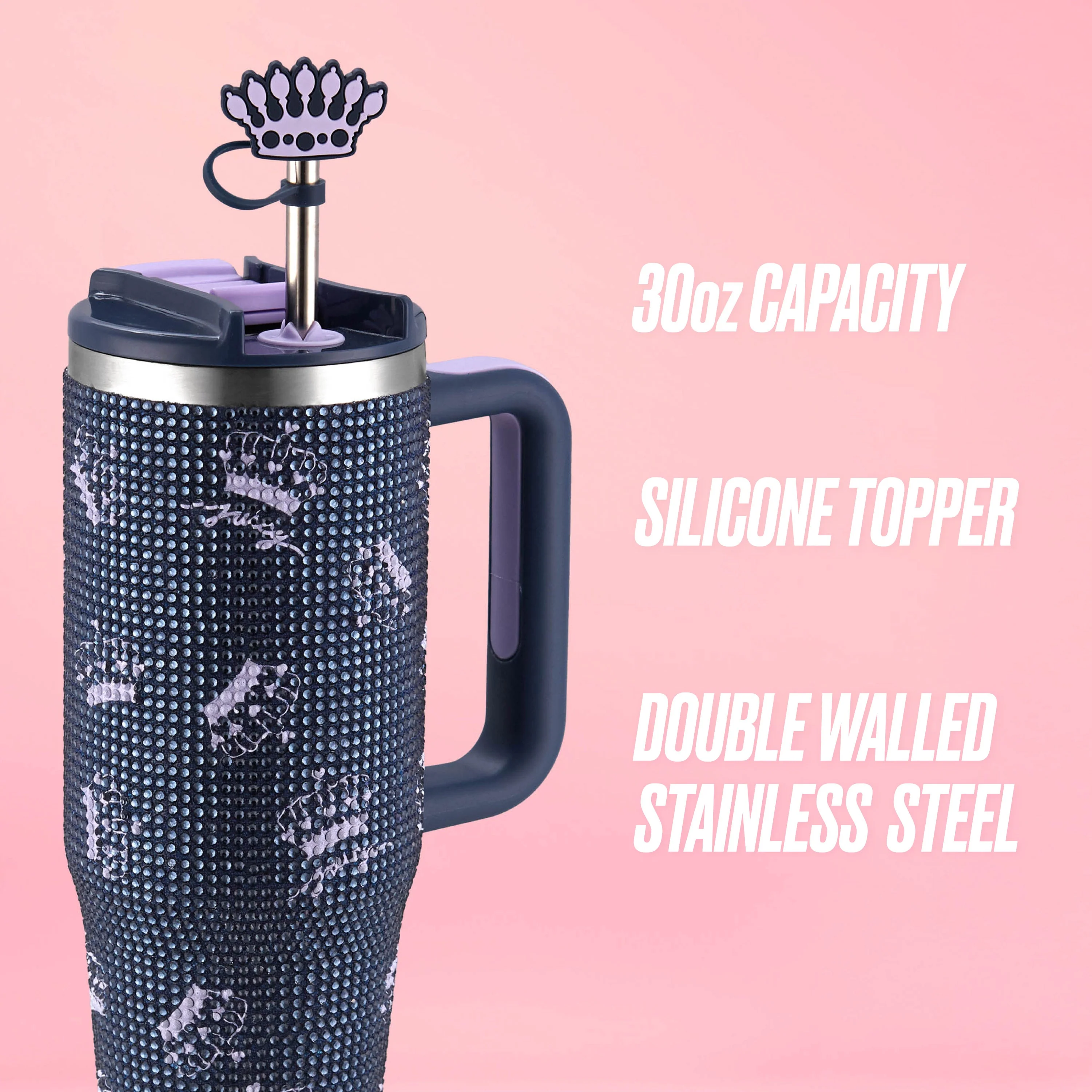Jetsetter Hydration Stainless Steel Tumbler, 30 oz - Image 2