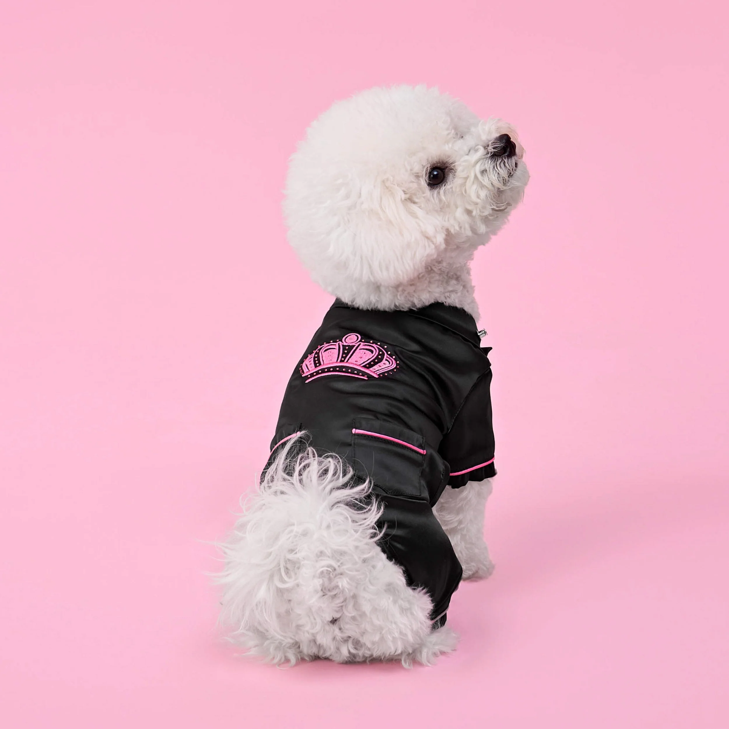 Juicy Couture Pet Silky Satin Pajamas