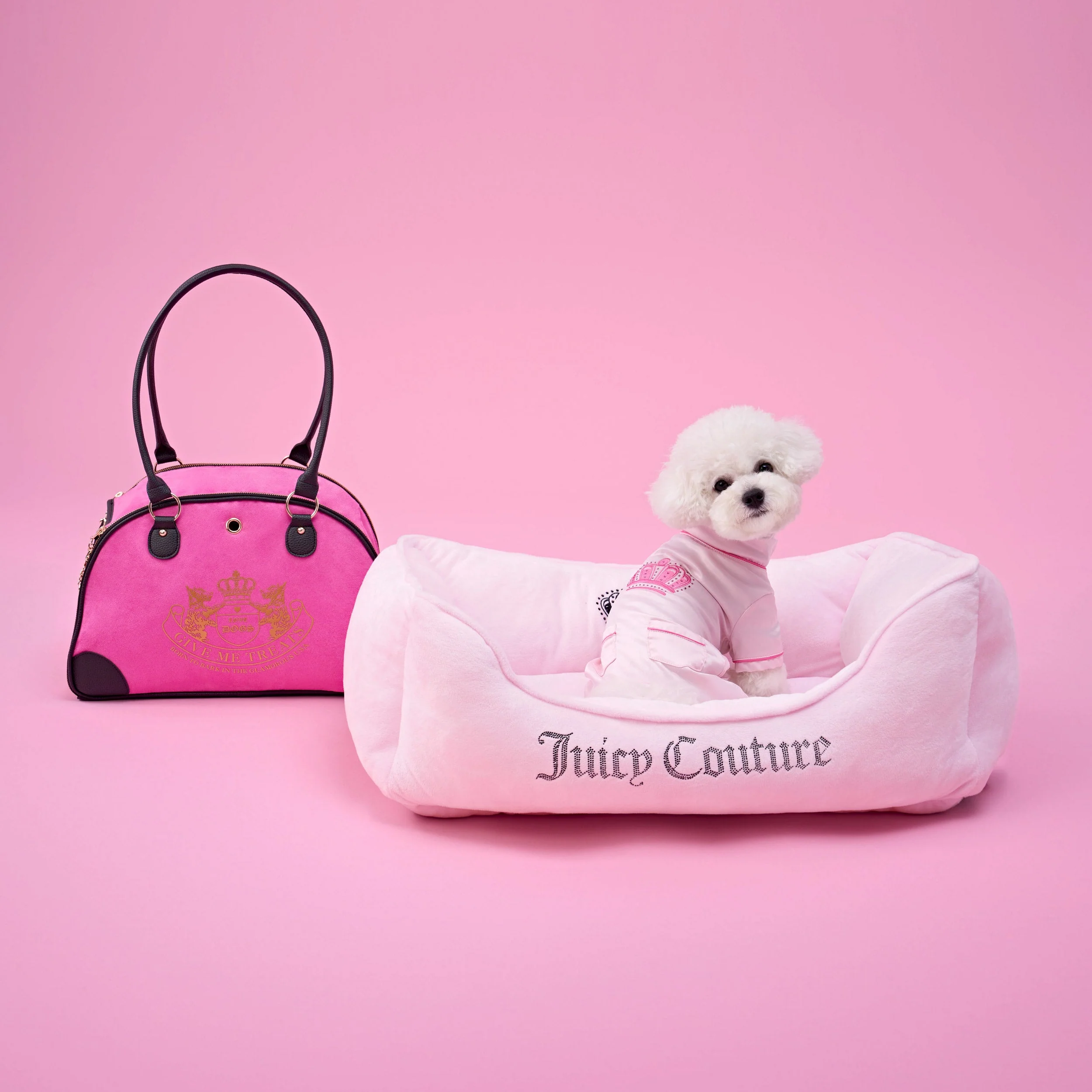 Juicy Couture Pet Silky Satin Pajamas - Image 8