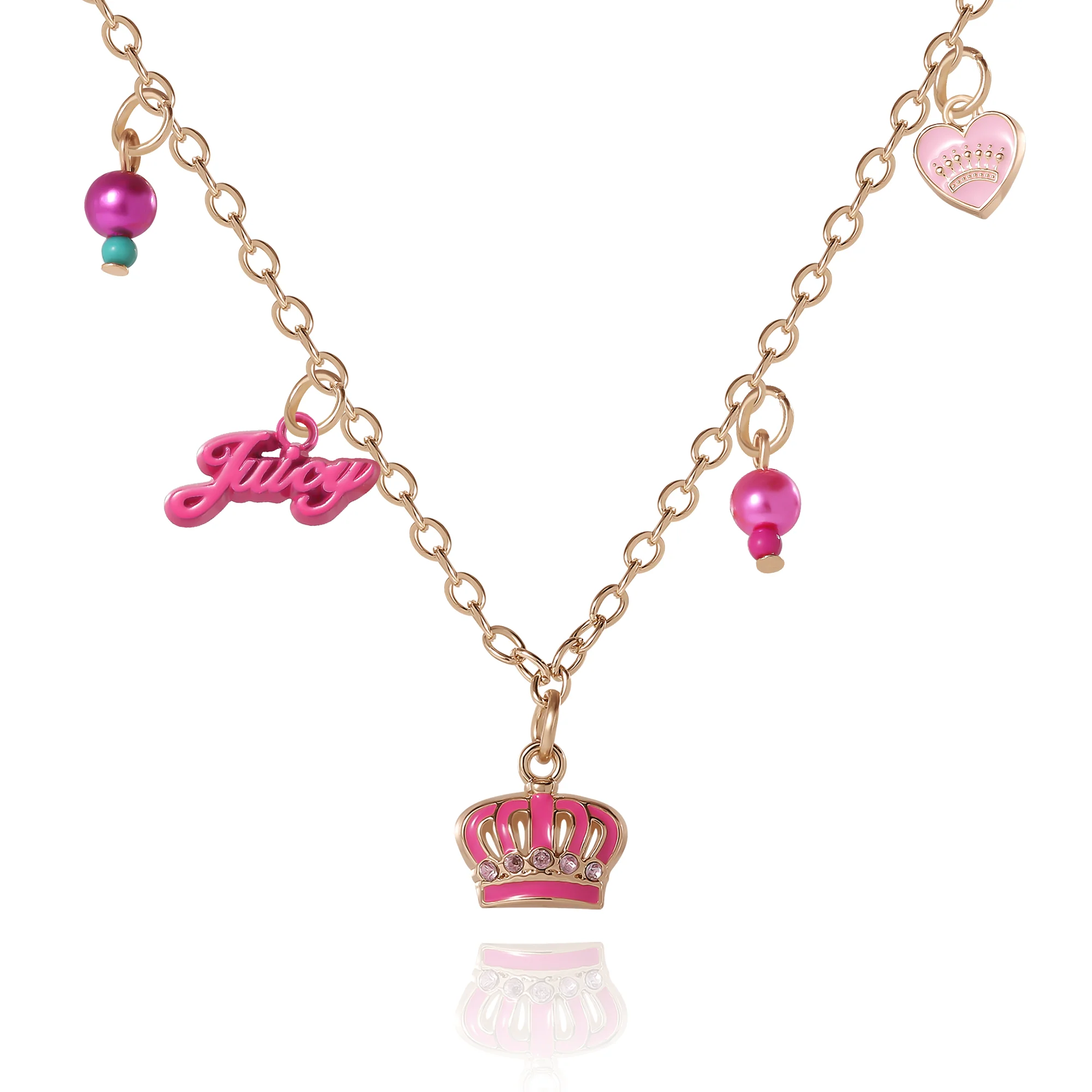 Kids Beaded Charm Necklace