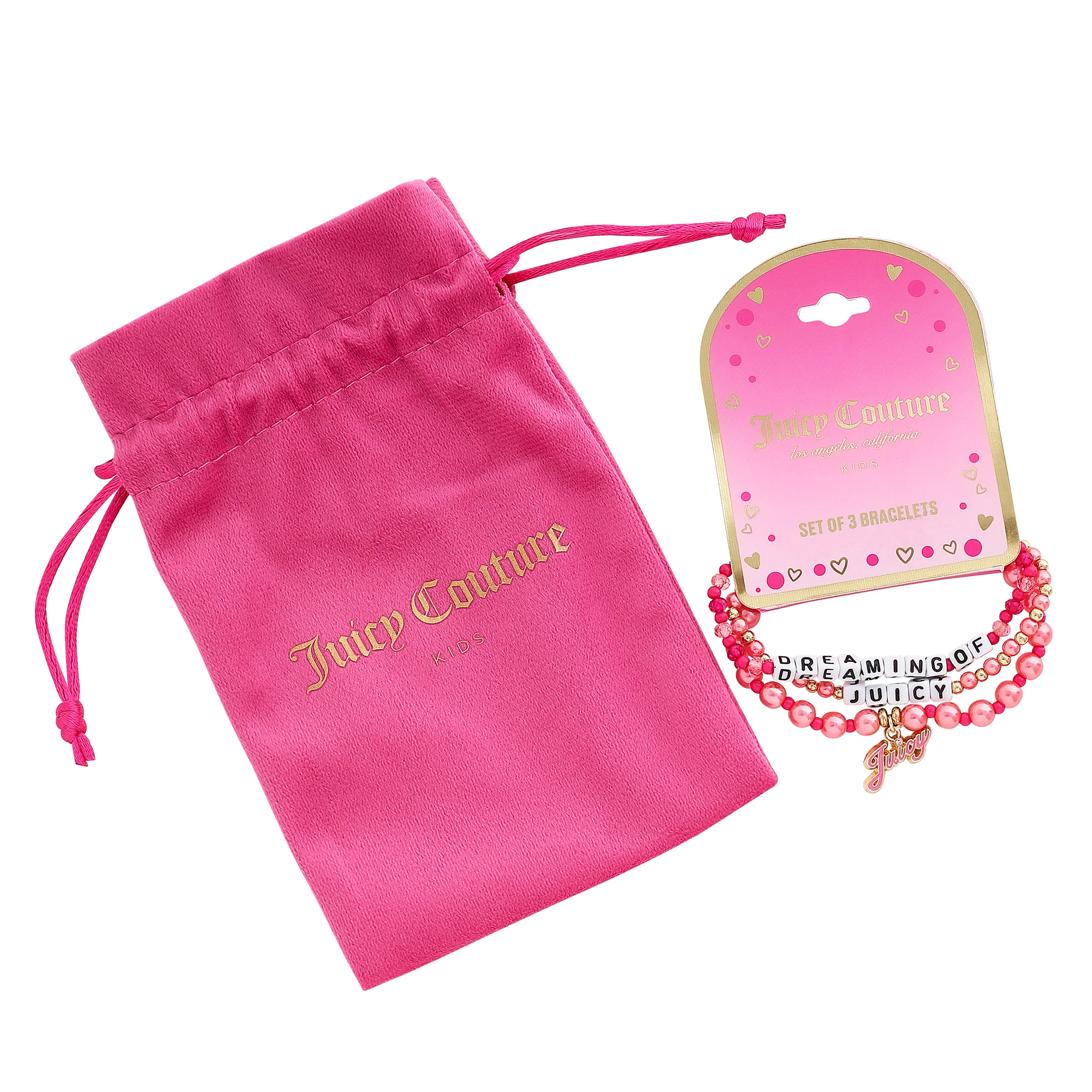 Kids Dreaming of Juicy 3 Piece Stretch Beaded Bracelet Set - Image 4