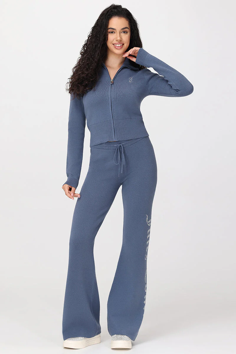 Knit Flare Pants - Image 5