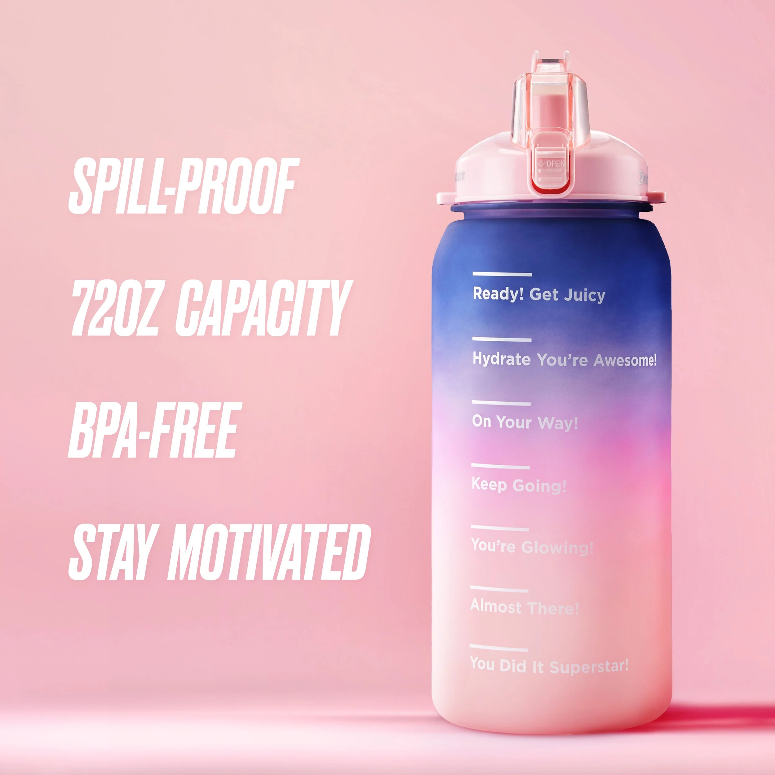 Motivate Fitness Water Bottle - Image 4