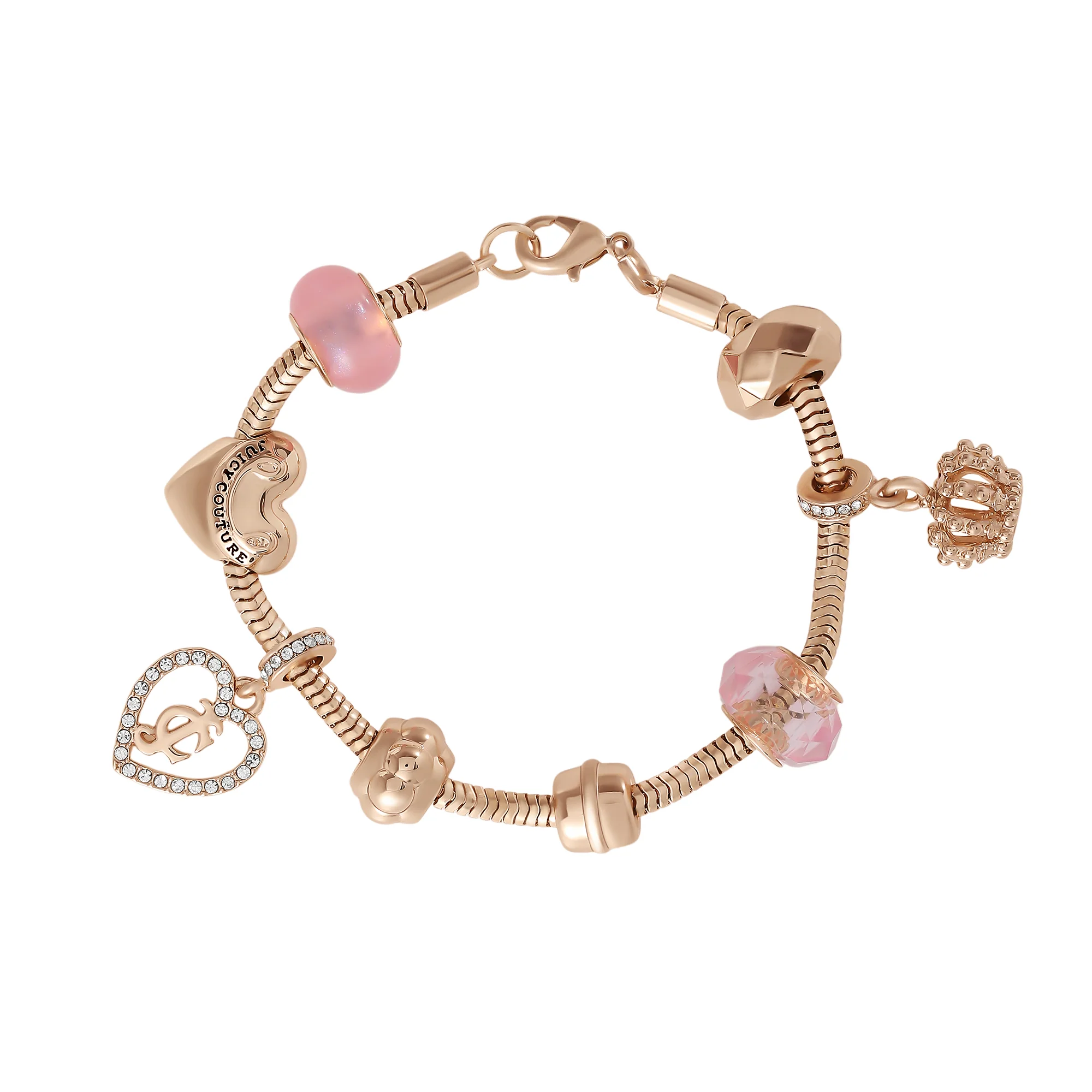 MultiāCharm Beaded Chain Bracelet