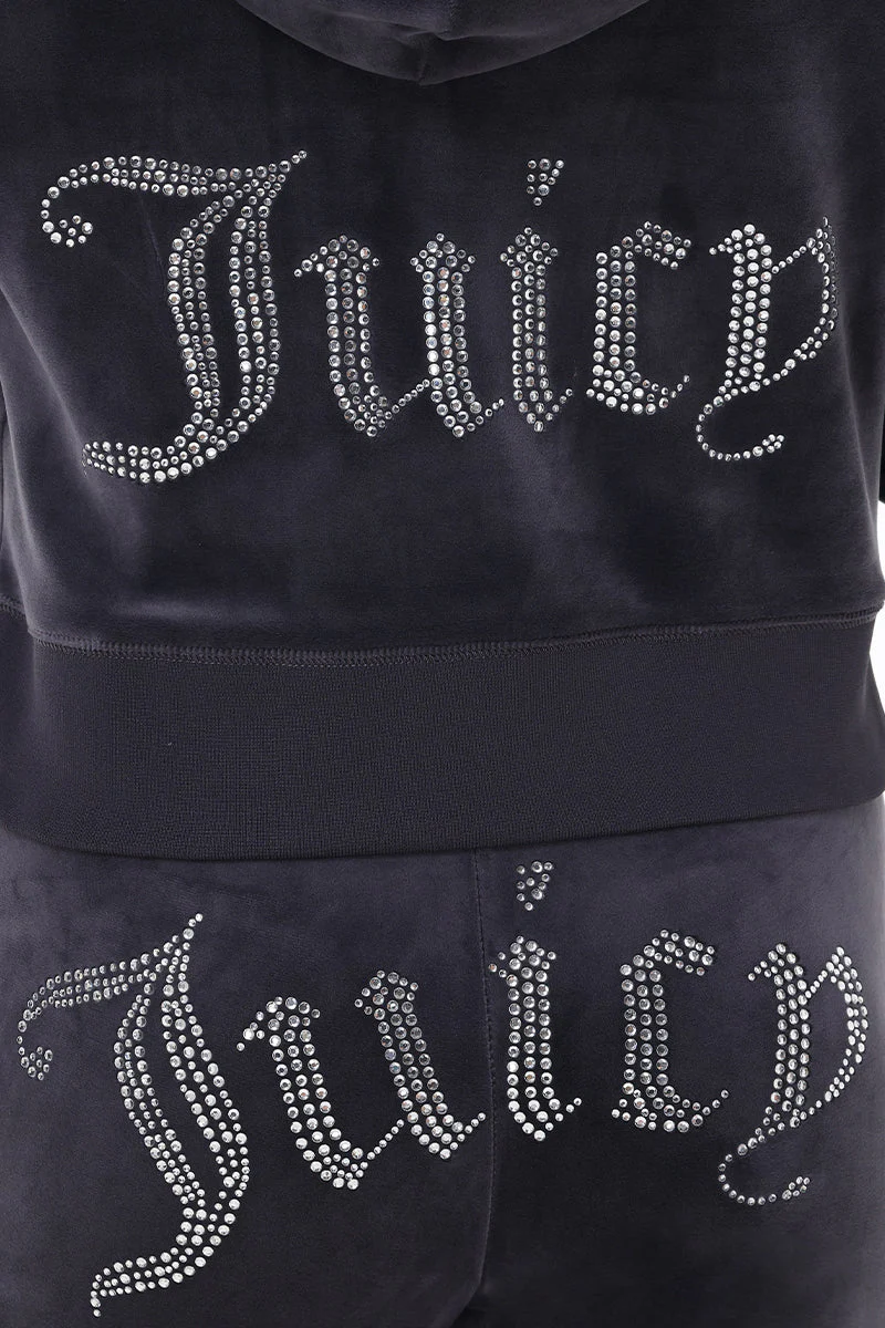 OG Big Bling Velour Hoodie - Image 4