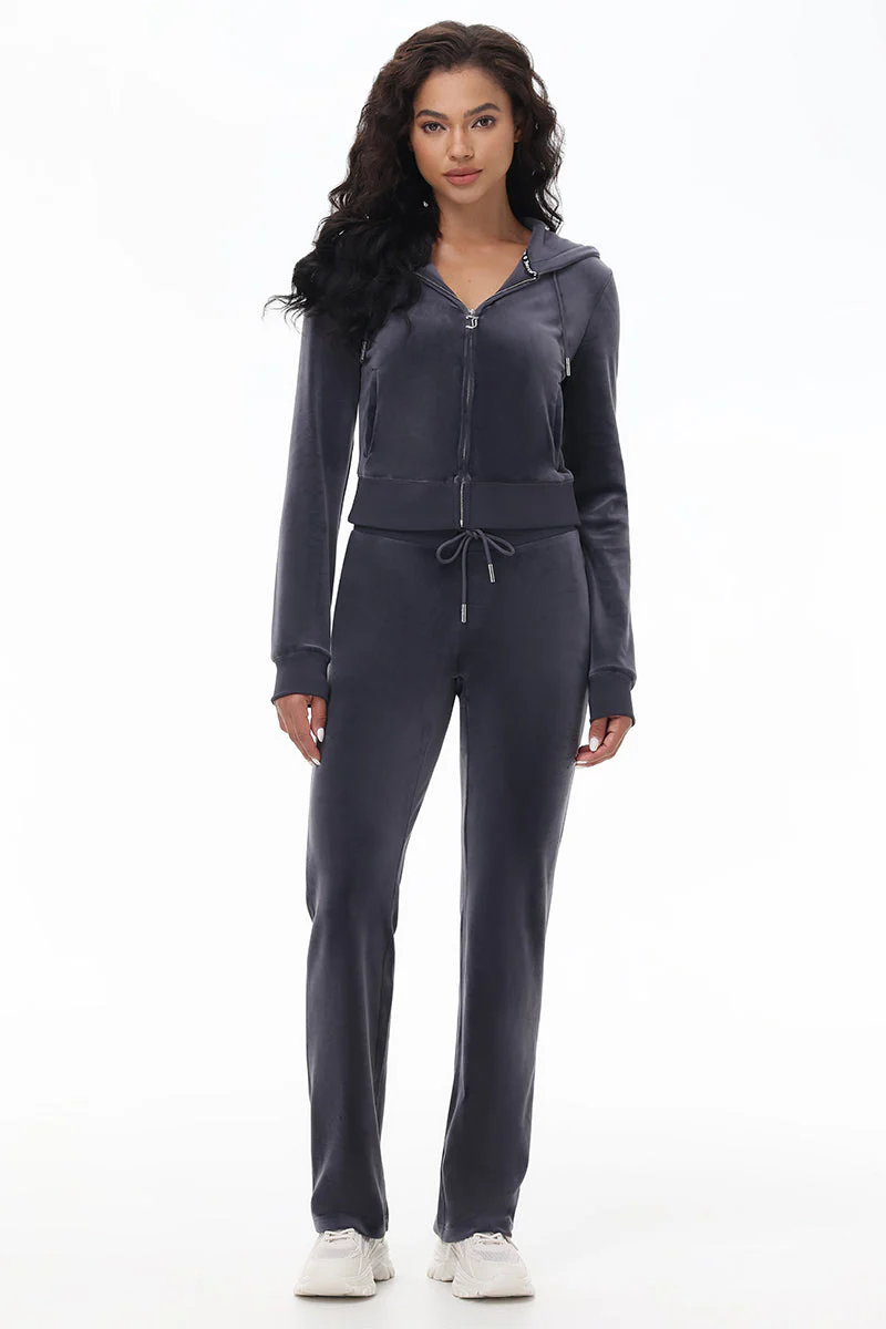 OG Big Bling Velour Track Pants - Image 5