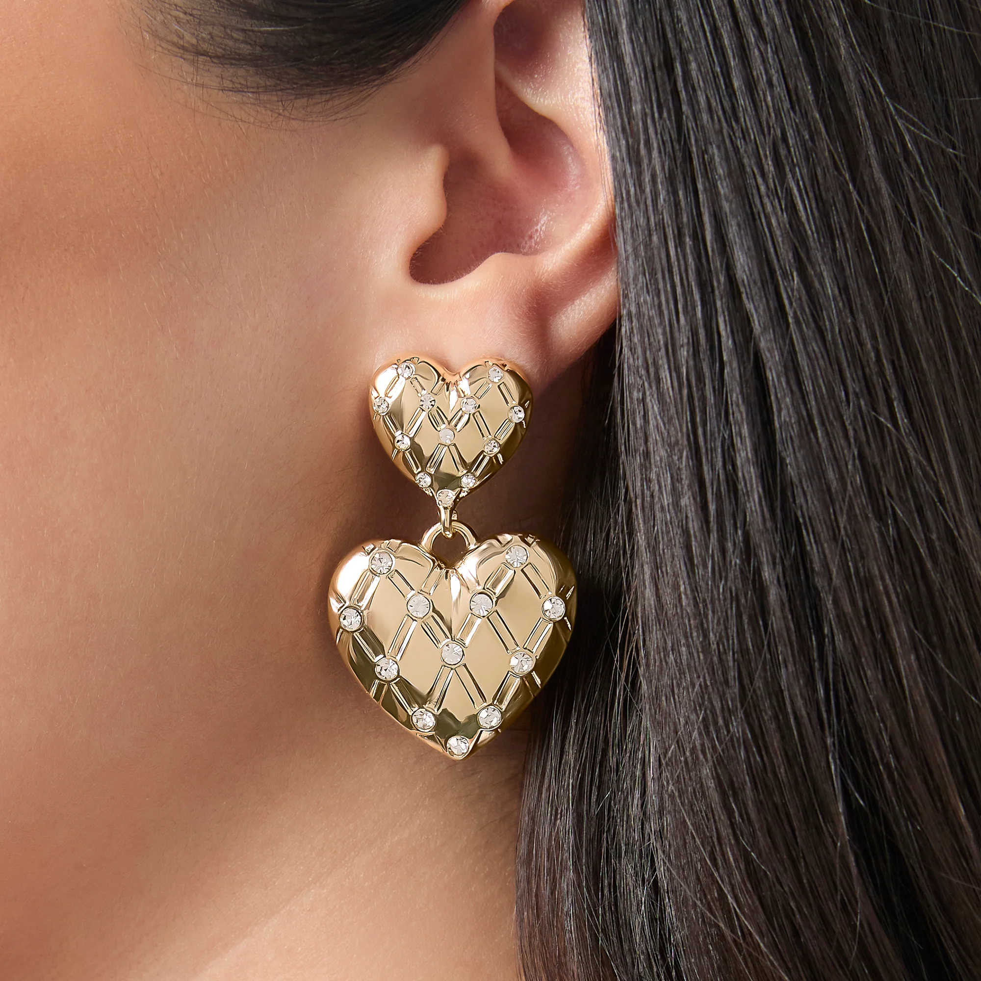 Padlock Heart & Key Necklace - Image 2