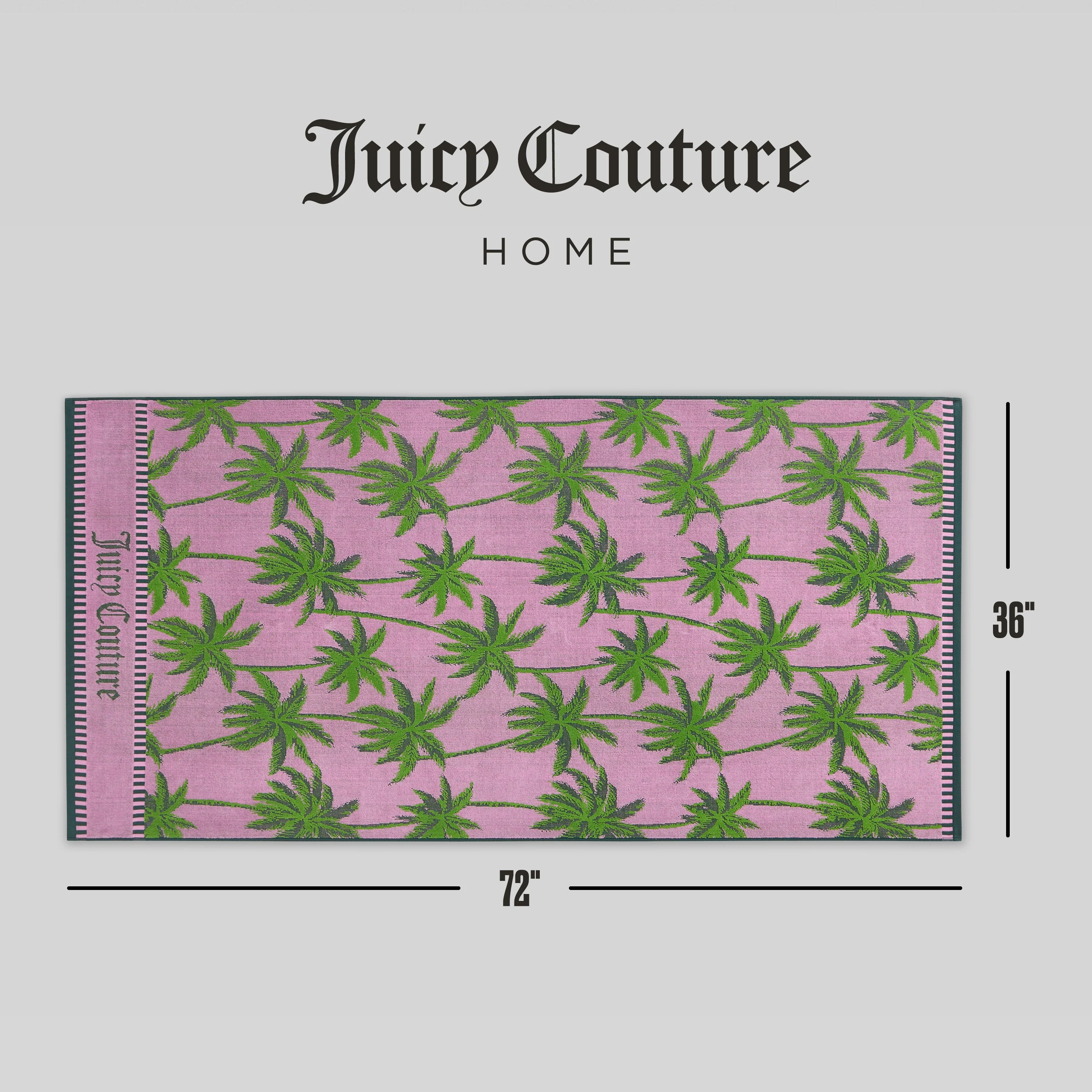 Palm Trees Cotton Beach Towel - Image 6
