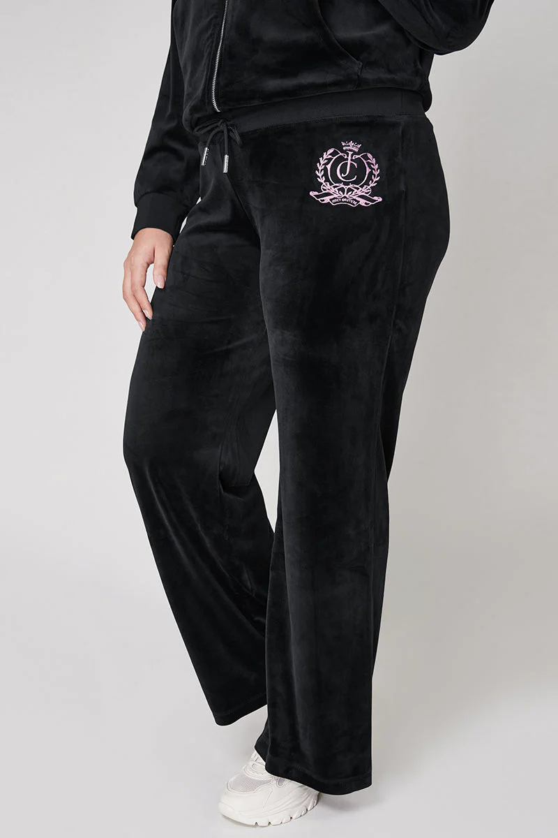 Plus-Size Wide Leg Track Pants - Image 4