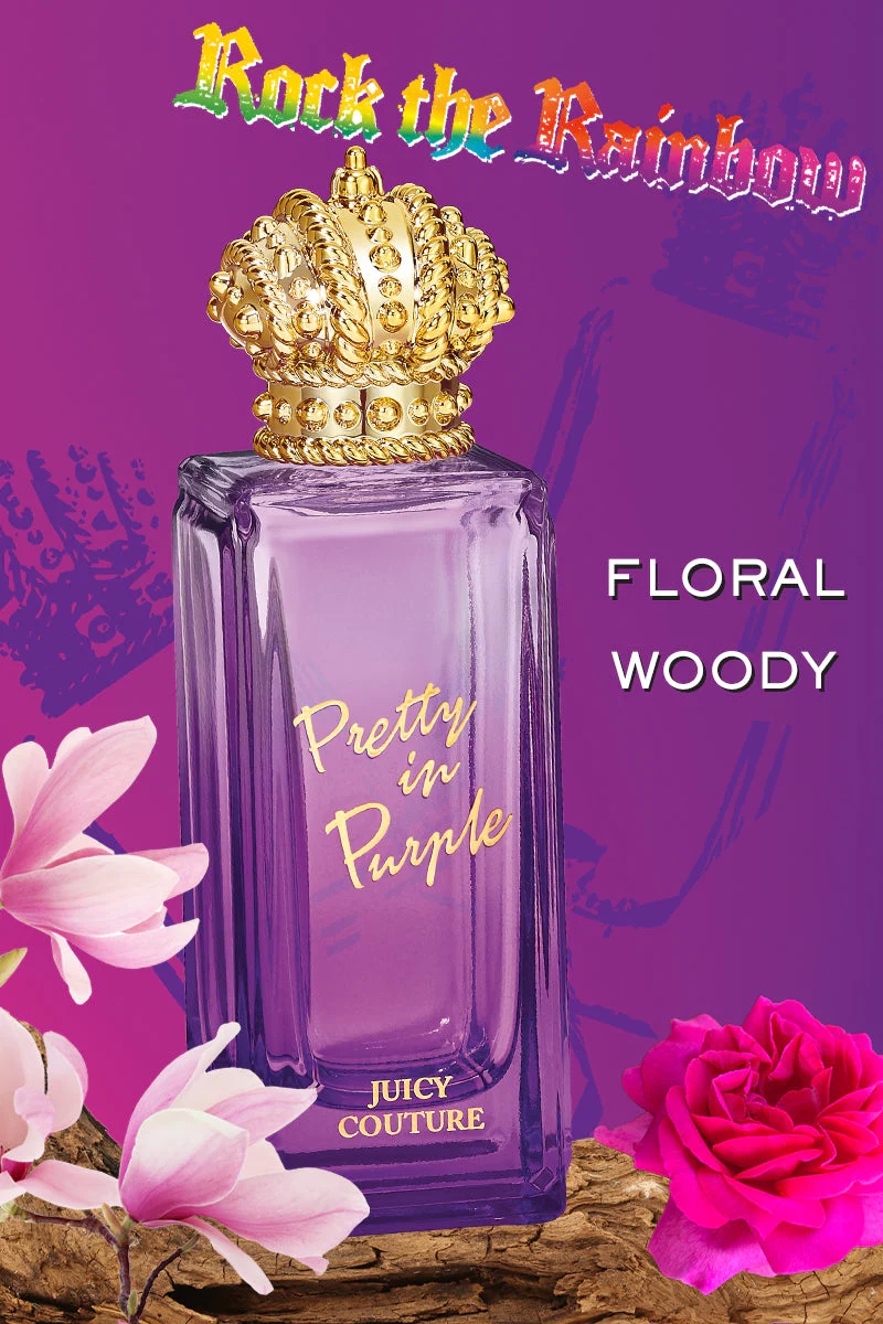 Rock the Rainbow Pretty in Purple Eau de Toilette Spray - Image 5