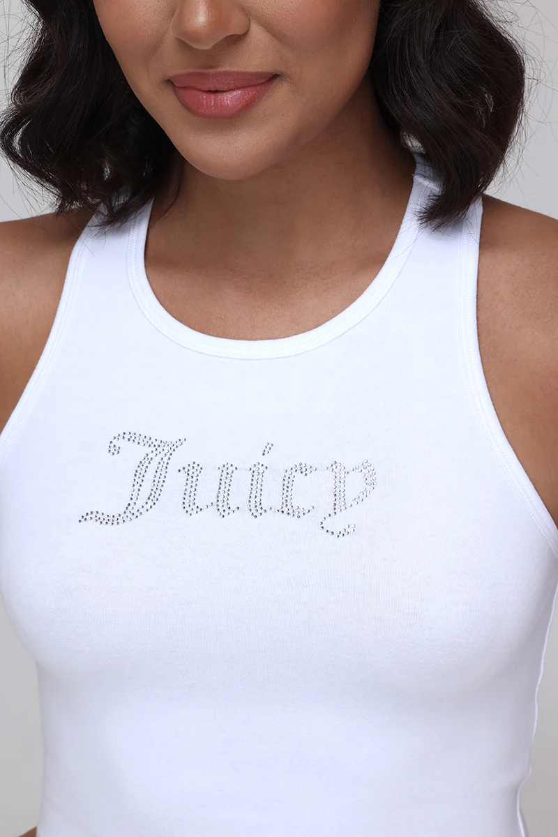 Small Bling High Neck Crop Tank - Image 4