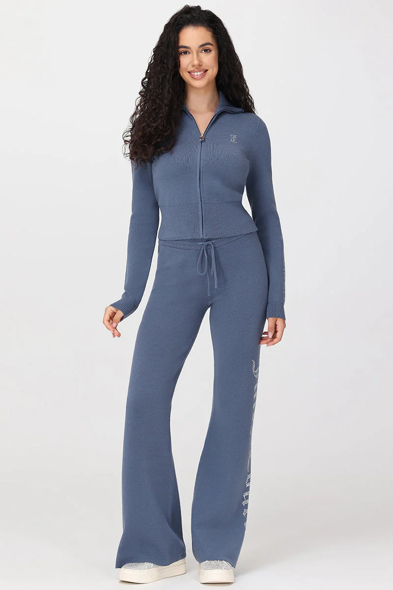 Small Bling Knit Cropped Jacket - Image 6