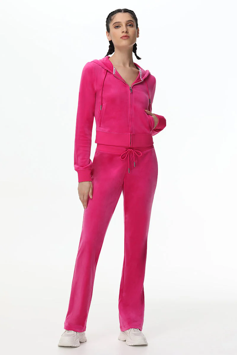 Technicolor Customizable Big Bling Velour Hoodie - Image 11