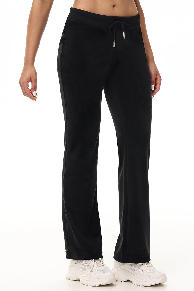 Technicolor Customizable Big Bling Velour Track Pants - Image 9