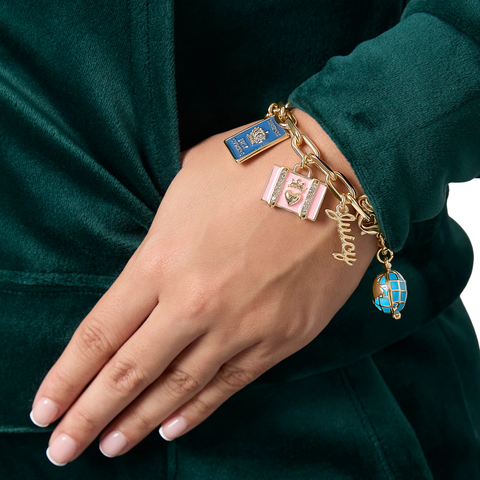 Travel Icons Charm Bracelet - Image 2