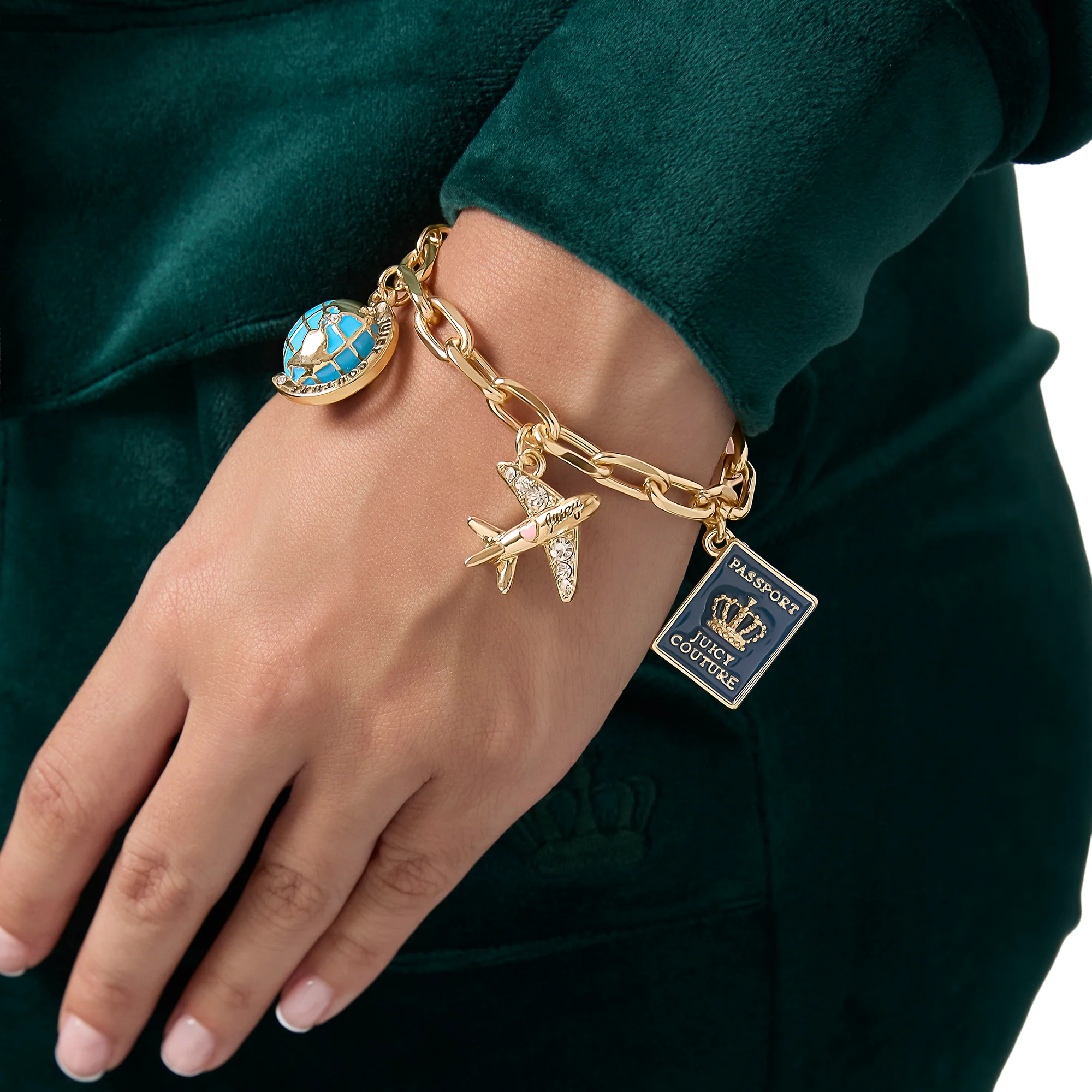 Travel Icons Charm Bracelet - Image 3