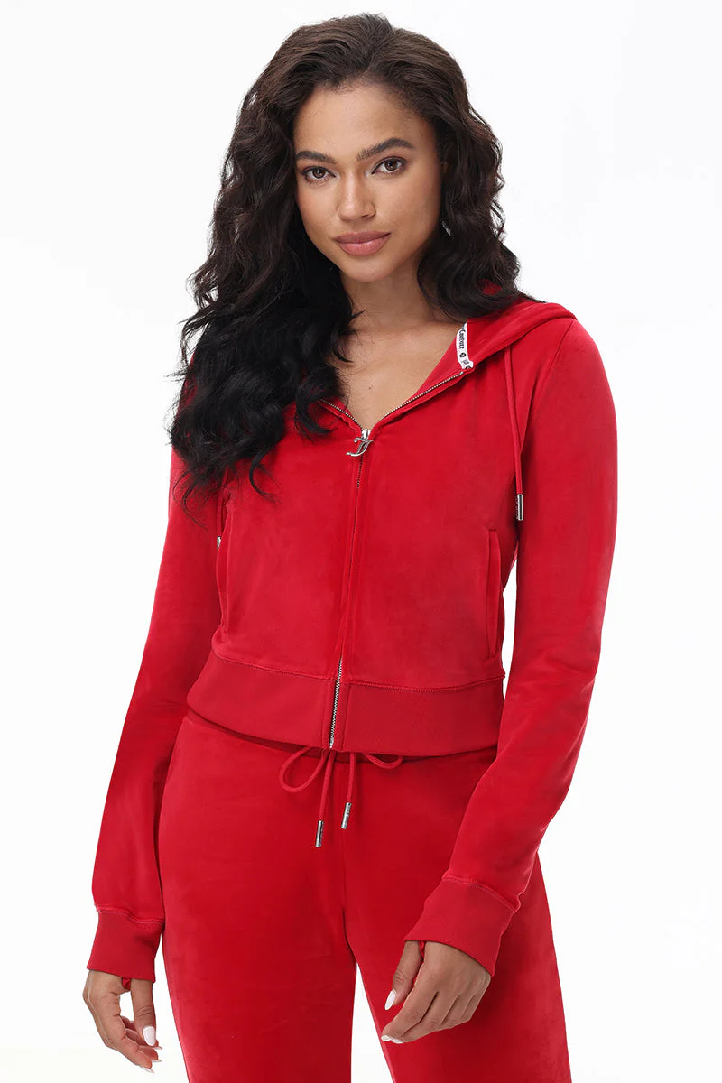 OG Big Bling Velour Hoodie—REJUICED - Image 2