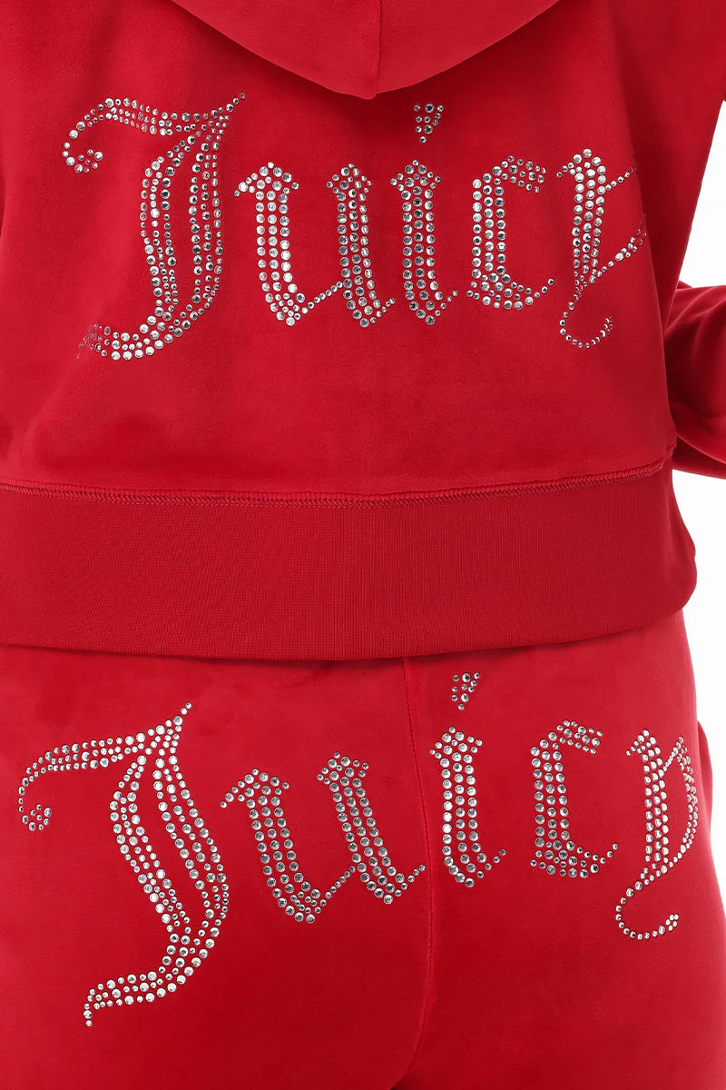 OG Big Bling Velour Hoodie—REJUICED - Image 4